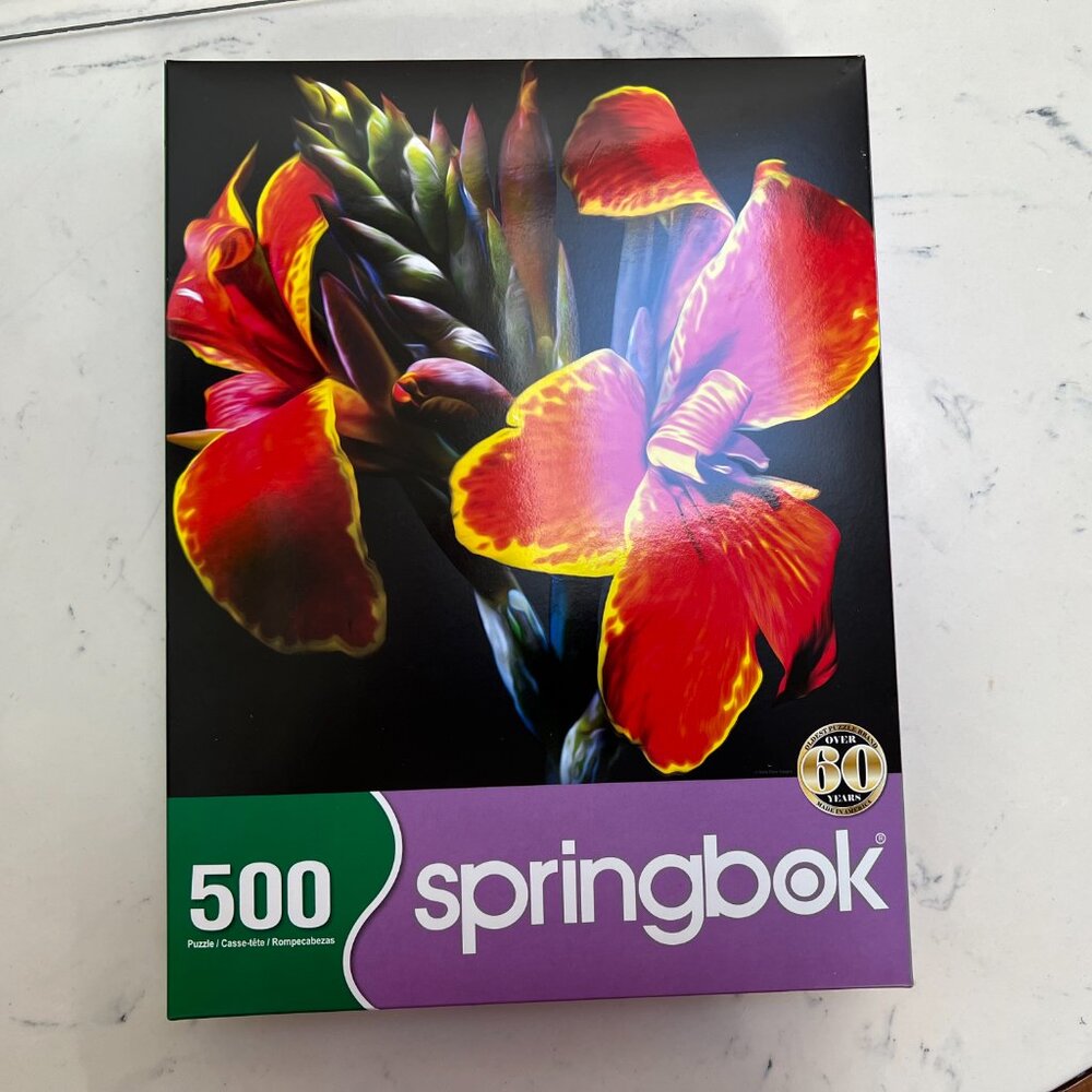 Beautiful Madera Canna Lily Puzzle 500 Pc.